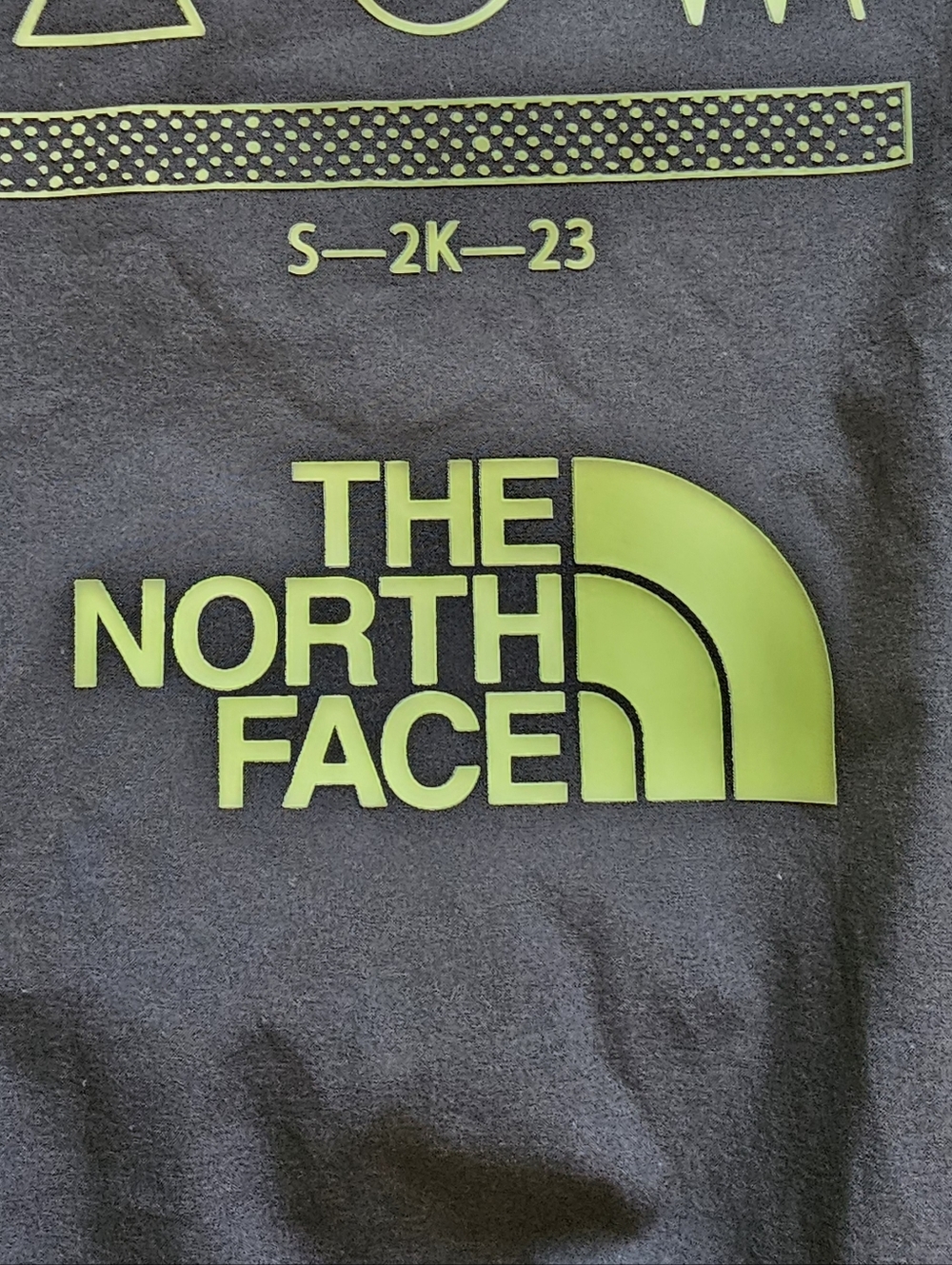 The North Face Men’s Black Joggers with Neon Graphic  Trailwear OKC - Picture 6 of 11